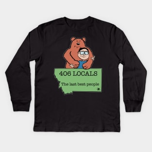 406 Locals the last best people Kids Long Sleeve T-Shirt